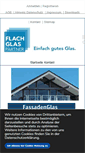 Mobile Screenshot of flachglas-sachsen.de